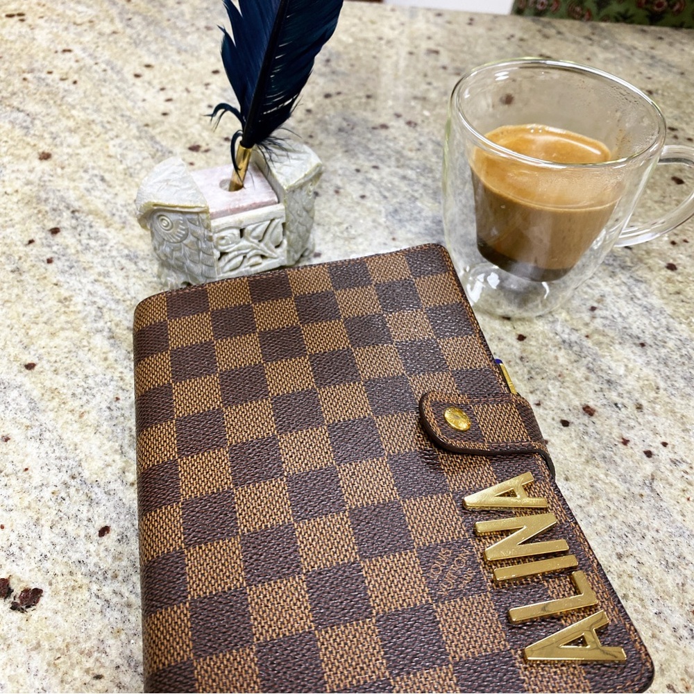 Louis Vuitton Agenda MM in Damier Ebene